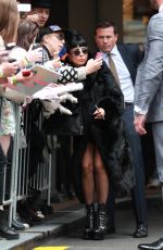 LADY GAGA Leaves Her Hotel in Sydney