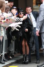 LADY GAGA Leaves Her Hotel in Sydney