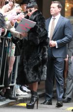 LADY GAGA Leaves Her Hotel in Sydney