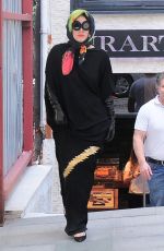 LADY GAGA Out Shopping in Istanbul