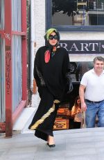 LADY GAGA Out Shopping in Istanbul
