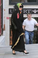 LADY GAGA Out Shopping in Istanbul