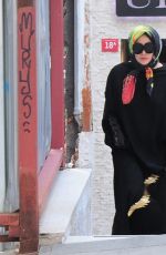 LADY GAGA Out Shopping in Istanbul