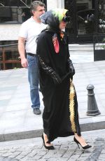 LADY GAGA Out Shopping in Istanbul