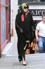 LADY GAGA Out Shopping in Istanbul