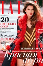 LAETITIA CASTA in Tatler Magazine, Russia October 2014 Issue