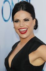 LANA PARRILLA at Once Upon A Time Season 4 Screening in Hollywood