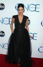 LANA PARRILLA at Once Upon A Time Season 4 Screening in Hollywood