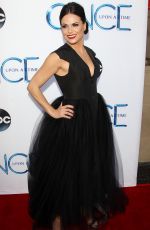 LANA PARRILLA at Once Upon A Time Season 4 Screening in Hollywood