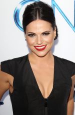 LANA PARRILLA at Once Upon A Time Season 4 Screening in Hollywood
