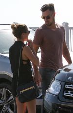 LEA MICHELE and Matthew Paetz Out amd About in Malibu