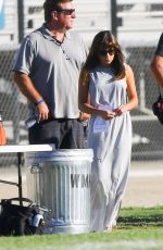 LEA MICHELE on the Set of Glee in Los Angeles 2209
