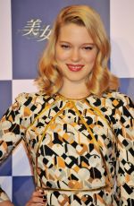 LEA SEYDOUX at Beauty and the Beast Photocall in Tokyo