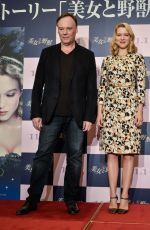 LEA SEYDOUX at Beauty and the Beast Press Conference in Tokyo