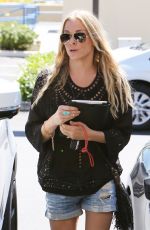 LEANN RIMES Arrives at Dentist Office in Calabasas