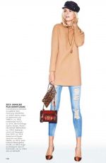 LENA GERCKE in InStyle Magazine, Germany October 2014 Issue