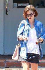LILY COLLINS Out and About in West Hollywood 0509