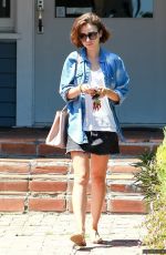 LILY COLLINS Out and About in West Hollywood 0509