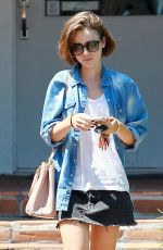 LILY COLLINS Out and About in West Hollywood 0509