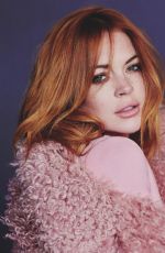 LINDSAY LOHAN in Wonderland Magazine, September/October 2014 Issue