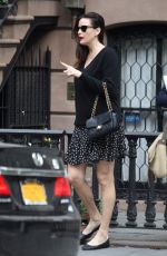 LIV TYLER Leaves Her Apartment in New York