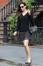 LIV TYLER Leaves Her Apartment in New York