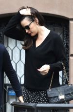 LIV TYLER Leaves Her Apartment in New York