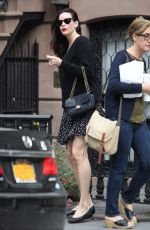 LIV TYLER Leaves Her Apartment in New York