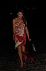 LIZZIE CUNDY Leaves Chiltern Firehouse in London