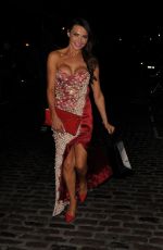 LIZZIE CUNDY Leaves Chiltern Firehouse in London