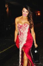 LIZZIE CUNDY Leaves Chiltern Firehouse in London