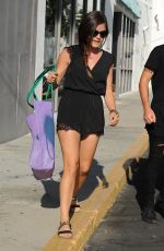 LUCY HALE Out Shopping in Beverly Hills