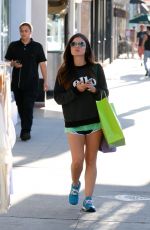 LUCY HALE Out Shopping in Studio City 0109