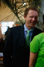 LUCY LAWLES at Green Party Election Campaign in Auckland