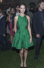 LYNDSY FONSECA at Alice+Olivia by Stacey Bendet Fashion Show in New York