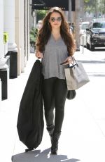 MADISON PETTIS Out Shopping in Beverly Hills