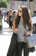 MADISON PETTIS Out Shopping in Beverly Hills