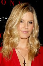 MAGGIE GRACE at A Walk Amongst the Tombstones Screening in New York
