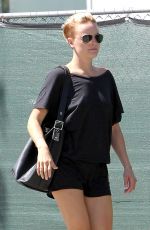 MALIN AKERMAN Out and About in West Hollywood