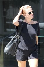 MALIN AKERMAN Out and About in West Hollywood