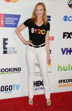 MARG HELGENBERGER at Stand Up 2 Cancer Live Benefit in Hollywood