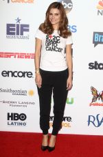 MARIA MENOUNOS at Stand Up 2 Cancer Live Benefit in Hollywood