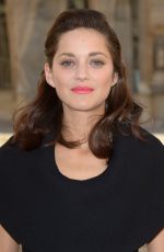 MARION COTILLARD at Christian Dior Fashion Show in Paris