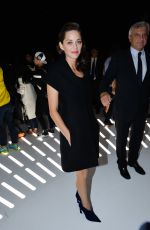 MARION COTILLARD at Christian Dior Fashion Show in Paris