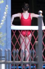 MCKAYLA MARONEY Exercising at a Gym
