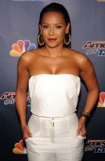 MELANIE BROWN at America’s Got Talent Season 9 Finale Red Carpet Event in New York