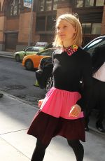 MIA WASIKOWSKA Out and About in New York