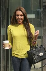 MICHELLE HEATHON Leaves a Studios in London 2309