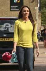MICHELLE HEATHON Leaves a Studios in London 2309