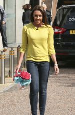 MICHELLE HEATHON Leaves a Studios in London 2309